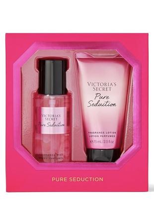 Подарунковий набір victoria's secret pure seduction mini