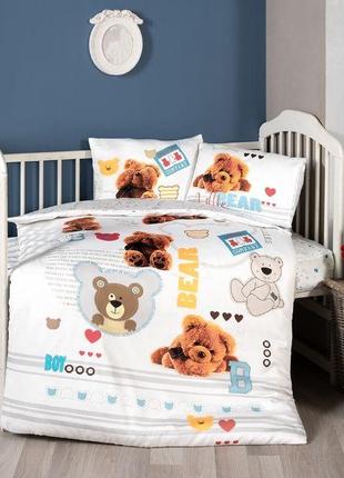 Детское постельное белье First Choice Bear бамбук