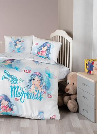 Детское постельное белье First Choice Mermaid бамбук