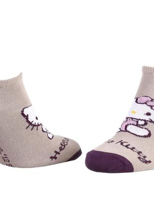 Носки Hello Kitty Court 1-pack 35-41 pale gray/purple 13847651-4