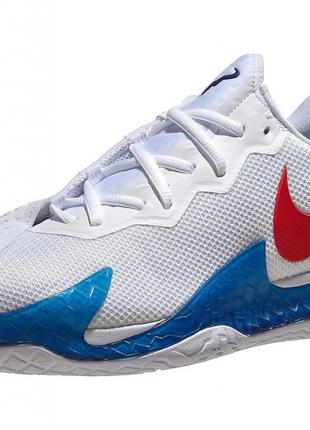 Кроссовки мужские Nike Zoom VAPOR CAGE 4 RAFA white/red/blue (...