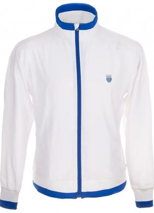 Толстовка дет. K-Swiss Boys combi warm-up jacket navy (128) 18...