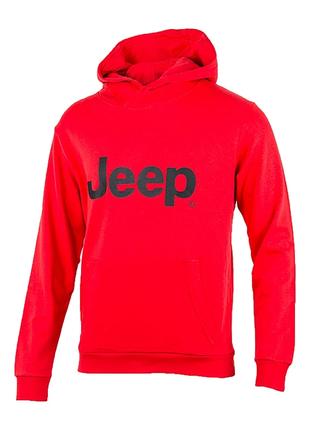 Мужское Худи JEEP HOODED SWEATSHIRT Красный XL (O102566-R699 XL)