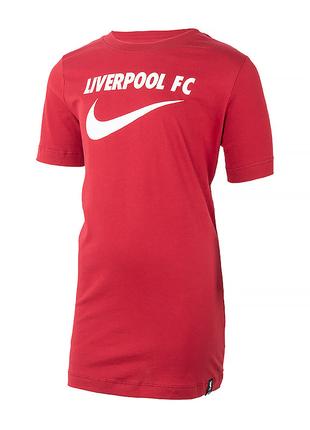 Детская Футболка Nike LFC B NK SWOOSH TEE Красный XL (DJ1535-6...