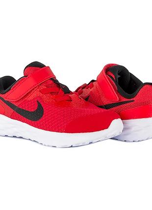 Детские Кроссовки Nike REVOLUTION 6 NN (TDV) Красный 23.5 (DD1...