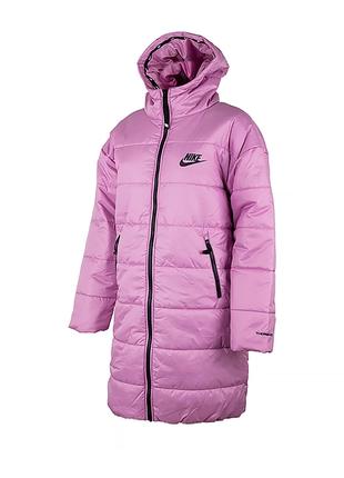 Женская Куртка Nike W NSW SYN TF RPL HD PARKA Розовый S (DX179...