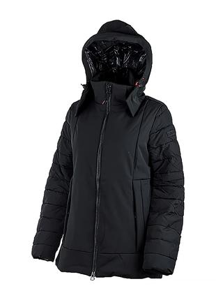Женская Куртка CMP JACKET LONG ZIP HOOD Черный S (32K1516-U901 S)