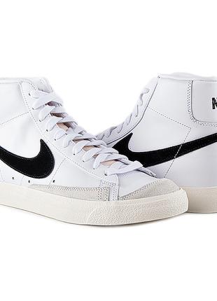 Мужские Кроссовки Nike BLAZER MID 77 VNTG Белый 49.5 (BQ6806-100)