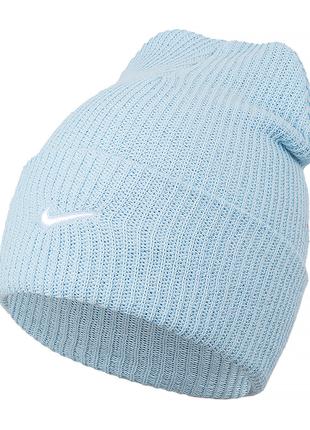 Мужская Шапка Nike U NSW BEANIE UTILITY SWOOSH Голубой 1SIZE (...