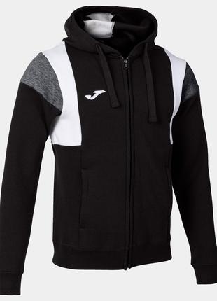 Мужская спортивная кофта Joma CONFORT III ZIP-UP HOODIE черный...