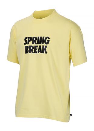 Мужская Футболка Nike M NK SB TEE SPRING BREAK Желтый L (DX945...