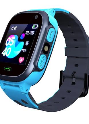 Детские Смарт часы S1 Голубые (Smart Watch) Умные часы