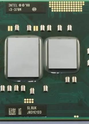 Процессор для ноутбука Core I3-370M 2.4GHz Socket G1 SLBUK
