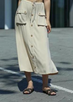 Женская длинная юбка,миди,48-52 размер