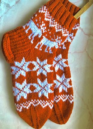 Вязані шкарпетки для чоловіків