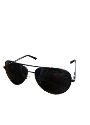 Солнцезащитные очки авиаторы мужские черные