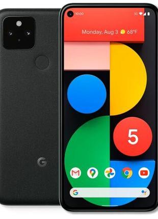 Смартфон Google Pixel 5 Just Black , 8/128Gb, 1sim, 16+12.2/8 ...