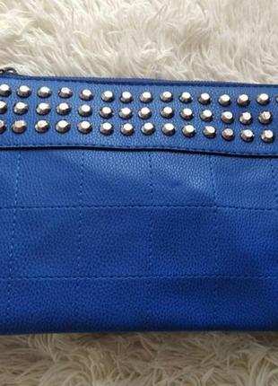 Новая сумочка клатч, синего цвета