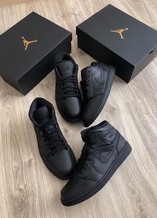 Nike Air Jordan 1 “Triple Black”