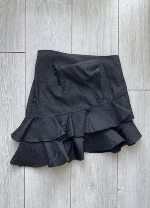 Новая юбка zara basic асимметричная плиссе шелк ( cos oska h&a...