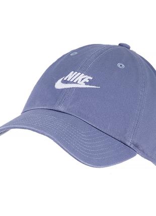 Мужская Бейсболка Nike U NSW H86 CAP FUTURA WASHED Голубой MIS...