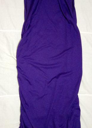 Сукня фіолетова довга