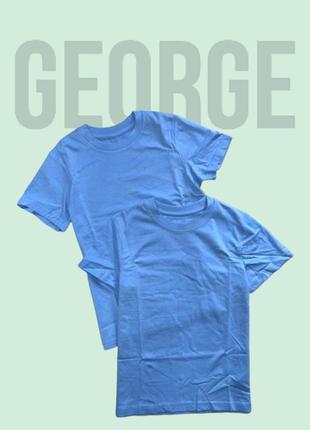 Хлопковая футболка детская george размер 6-7 лет рост 116-122см.