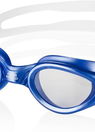 Окуляри для плавання Aqua Speed PACIFIC 3357 синій, прозорий У...