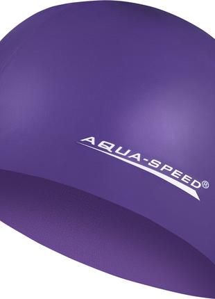 Шапка для плавания Aqua Speed ​​MEGA 100-09 фиолетовый Уни OSF...
