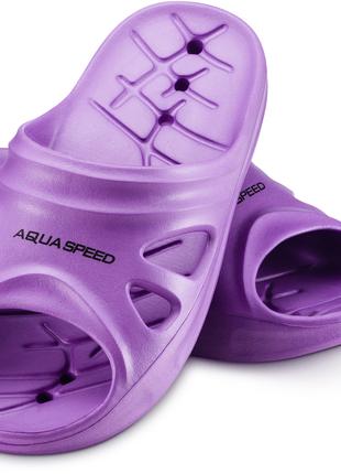 Шльопанці Aqua Speed FLORIDA 6625 пурпурний Жін 38 DR-11