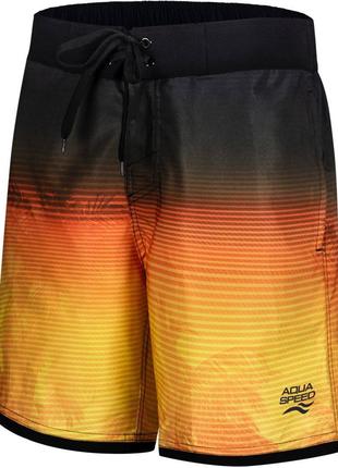 Плавки-шорты для мужчин Aqua Speed ​​NOLAN 9072 оранжевый, чер...