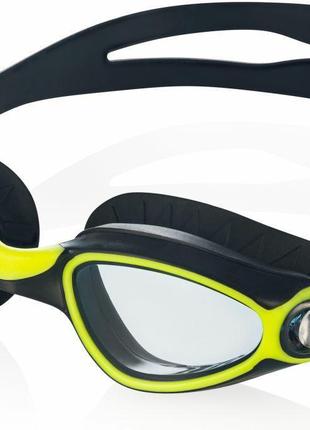 Очки для плавания Aqua Speed ​​CALYPSO 6369 черный, желтый Уни...