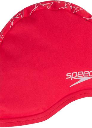 Шапка для плавання Speedo BOOMSTAR END+CAP AU червоний, білий ...