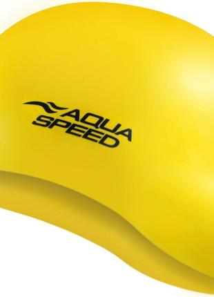 Шапка для плавания Aqua Speed ​​MONO 6197 желтый Уни OSFM DR-11