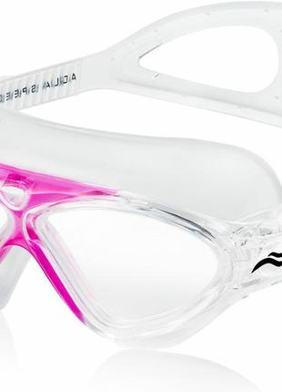 Окуляри для плавання Aqua Speed ZEFIR 5871 прозорий, рожевий д...