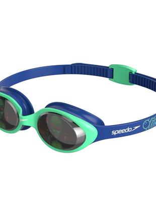Очки для плавания Speedo ILLUSION 3D PRT JU синий, зеленый реб...
