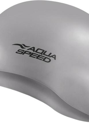 Шапка для плавания Aqua Speed ​​MONO 9115 серый Уни OSFM DR-11