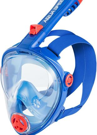 Полнолицевая маска Aqua Speed ​​SPECTRA 2.0 7079 синий, оранже...
