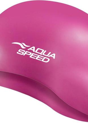 Шапка для плавания Aqua Speed ​​MONO 6203 темно-розовый Уни OS...