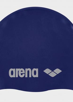 Шапка для плавания Arena CLASSIC SILICONE синий Уни OSFM DR-11