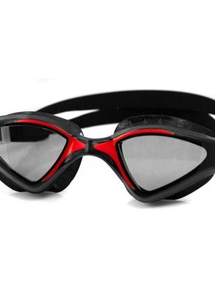 Очки для плавания Aqua Speed ​​RAPTOR 5852 черный, красный Уни...