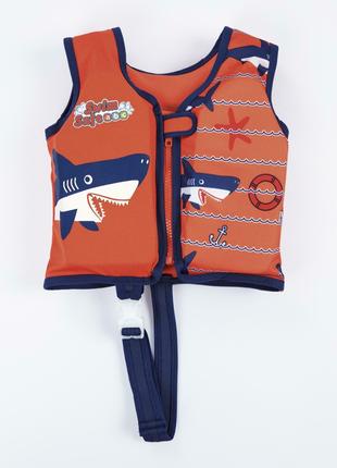Жилет для плавання Aqua Speed Swim Jacket 8387 помаранчевий ди...
