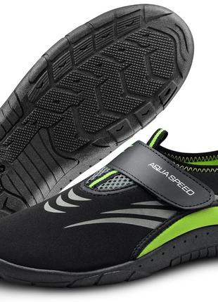 Аквашузы Aqua Speed ​​AQUA SHOE MODEL 27A 7605 черный, серый, ...