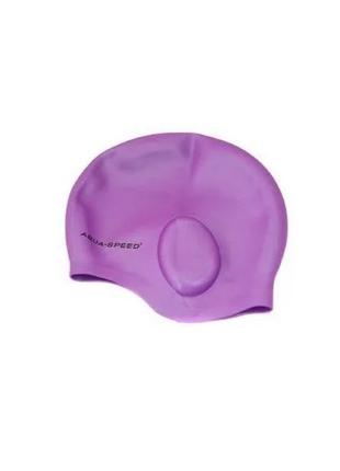 Шапка для плавання Aqua Speed EAR CAP 5874 фіолетовий Уні OSFM...