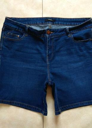 Стильные джинсовые шорты бриджи бермуды c высокой талией georg...