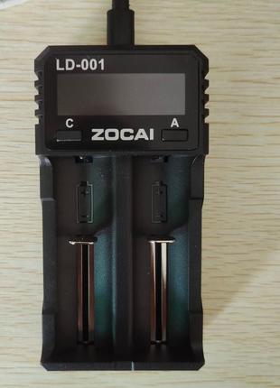 Зарядний пристрій для акумулятора 18650   ZOCAI-LD001