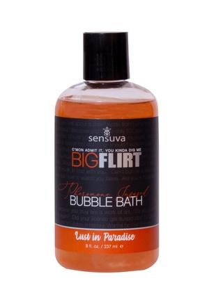 Піна для ванни Sensuva - Big Flirt Pheromone Bubble Bath - Lus...