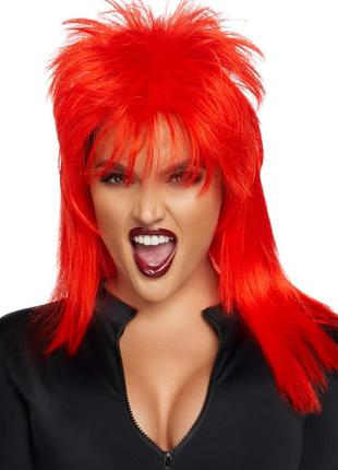 Парик рок-звезды Leg Avenue Unisex rockstar wig Red, унисекс, ...