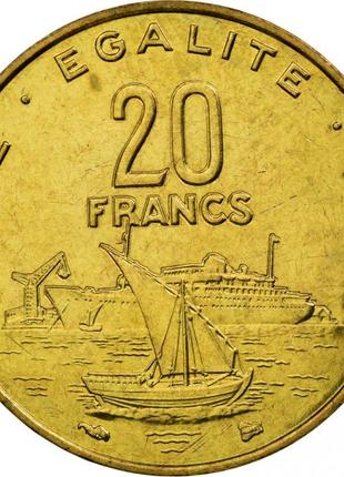 Джибуті 20 франків 1999 рік №1401