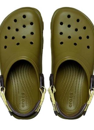 Кроксы crocs 45 - 46  хаки олива  оригинал крокси мужские женские